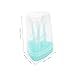 VOSAREA 1Set Silicone Toothbrush for Cats and Small Dogs Cleaning with Comfortable Grip Oral Care Kit for Daily Use