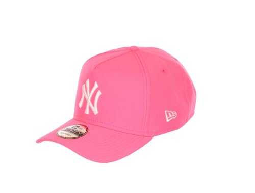 Casquette New Era NY Yankees 9Forty A-Frame Snapback rose MLB Pink Glow