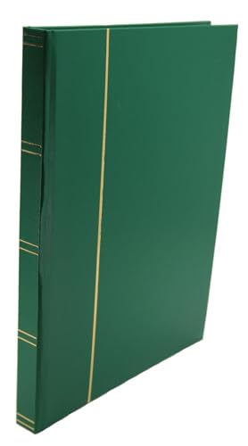 Dauwalders Libro de stock, 16/32 páginas negras A4, tamaño: verde