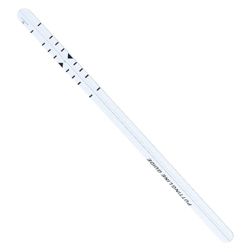 Aide au putting de golf avec règle portable pour entraînement intérieur et extérieur