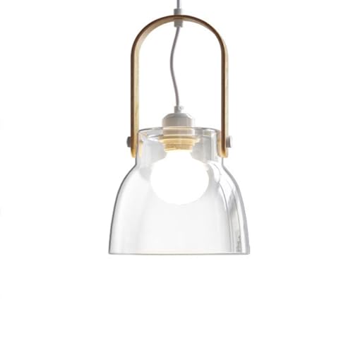 Lampe suspendue en verre luminaire moderne design nordique pour salon