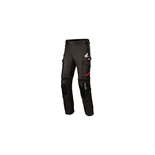 Image of Alpinestars Honda Andes V3 Drystar Mens Motorbike Pants - Black 38 inch