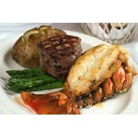 Today Gourmet Surf and Turf: 8 oz Filet Mignon and Lobster Tails