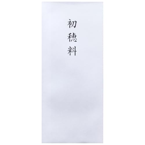 日本製 白封筒 のし袋 初穂料 白無地 長形4号 (5枚)<< 浩代堂 ひろしろどう オリジナル >>