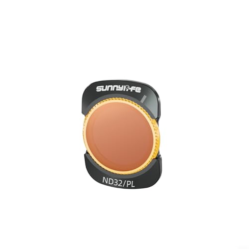 Trayneel Sunnylife - Juego de filtros ND para DJI Pocket 3 ND8 ND16 ND32 ND64 UV CPL Marco de aluminio lente de vidrio óptico (ND32/PL)