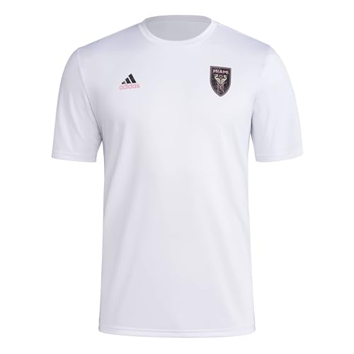 Image of adidas Men's Inter Miami CF Local Pop Short Sleeve Pre-Game T-Shirt