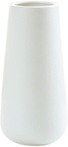 Bzgpmfud Grey Wolf Vase Desktop Ceramic Vases White Modern Minimalist Flowerware, Art, Home Decoration Ceramic(Grey Wolf)