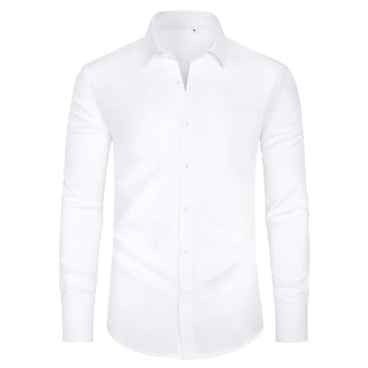 J.VER Men's Formal Dress Shirt