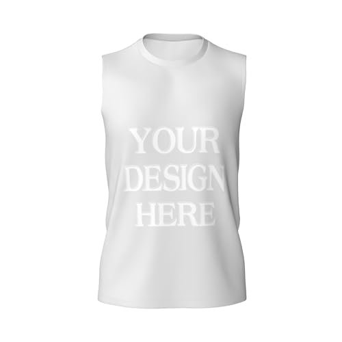 Custom Men's Tank Tops Running Shirts Print Your Logo Text Causal Sleeveless Undershirts Customized Tank Top