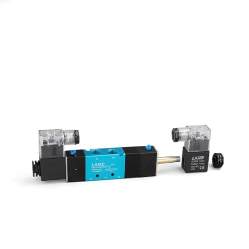 Válvula solenoide 4V230C-08 AC220V de 3 posiciones para control neumático preciso 6