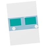 HÖCHSTE QUALITÄT: Gedruckt auf hochwertigem Karton, ist die Vorderseite hochglänzend und die Rückseite matt, damit du sie einfach beschreiben kannst.