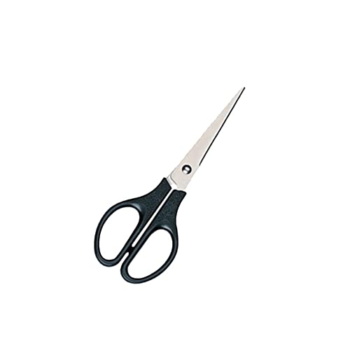 Forbici da cucina Forbici a lama lunga, resistenti all'usura, forniture per ufficio, adatte per lezioni manuali (nero blu)