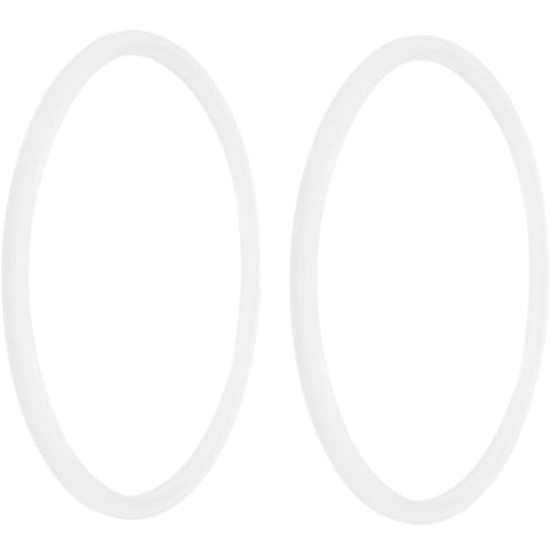 SILENRADAWN 2pcs Silicone Pressure Cooker Sealing Rings 24Cm Inner Diameter Replacement Gaskets for Tower A24 Pressure Pot Spare Parts Cooker Lid Liners