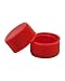 24-414 Plastic CT Cap with F217 Liner (Pack of 12) (Red)