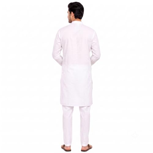Image of Men's Digital Printed Kurta for Pooja Festival Ganesha