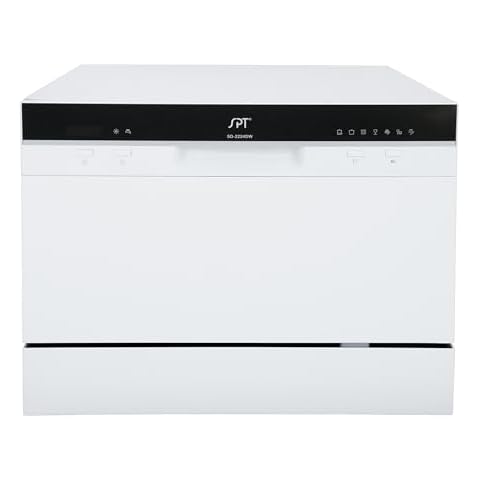 SPT Countertop Dishwasher with Delay Start and 7 Wash Cycles Cover