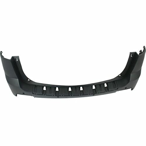 Image of Compatible with GMC Terrain 2010-2015 Rear Bumper Cover | Primed, Plastic, Ready to Paint, OEM 11723823, GM1100863