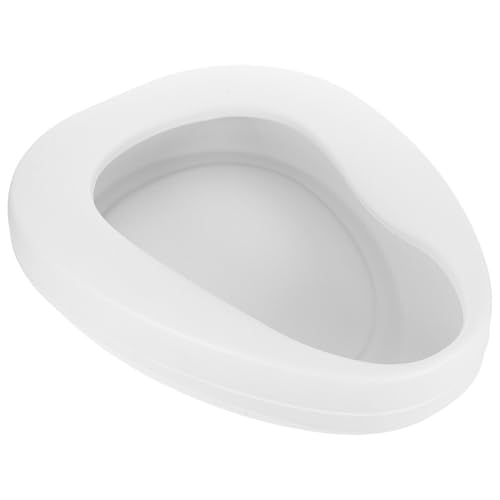 VICASKY Padella per Pazienti Allettati Portatile in Plastica Tecnologia Anti-perdita, Padella da Letto per Donne, Orinatoio di Emergenza Ergonomico per Uso Ospedaliero e Domestico
