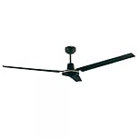 Bilake Ventilador de Techo Industrial 142 cm Grande económico sin luz para Exterior terraza en Color Blanco, Negro y Diferentes mandos