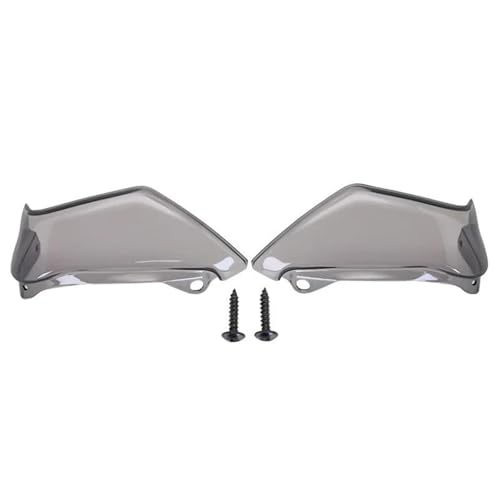 Bouclier protection mains moto BMW R1300GS contre le vent froid extension pare-brise gris