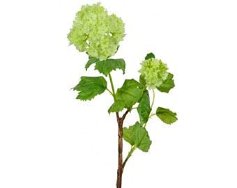 Ferris Heart Sloane Luxury Artificial Green Viburnum Faux Viburnum with Cluster 46cm long, Faux Foliage, Artificial Plant, Artifiial Flower