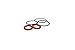 Zurn Wilkins RK114-950XL3R Rubber Repair Kit, 1-1/4" - 1-1/2" 950XL3, Seal Rings and O-Rings