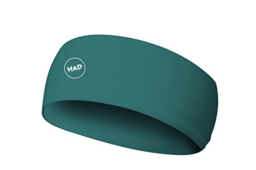 Had Merino Headband Blau - Merino Leichtes atmungsaktives Merino Stirnband, Größe One Size - Farbe Emerald