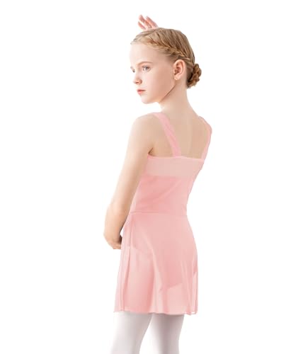 High Neck Ballet Leotards Lace Dance Costume for Toddler, Little/Big Girls, Little/Big Kids2