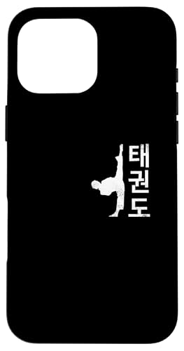 Carcasa para iPhone 16 Pro Max Tae Kwon Do Símbolo Entrenamiento Taekwondo Artes Marciales Coreanas