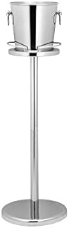 Leopold Vienna 260 x 680 mm Stainless Steel Stand for Champagne Cooler, Silver