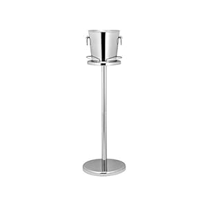 Leopold Vienna Champagne Koeler Stand, Verchroomd, 185 x 220 x 690 mm, Zilver