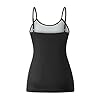 Women Gothic Camisole Summer Graphic Print Sleeveless Sling Tank Tops Y2K Tops Punk Vests Streetwear (Black, XL) #4