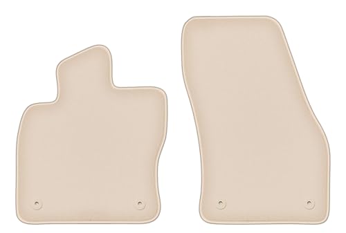 Tapis de voiture anti-salissure Skoda Karoq pour protéger le sol en velours beige