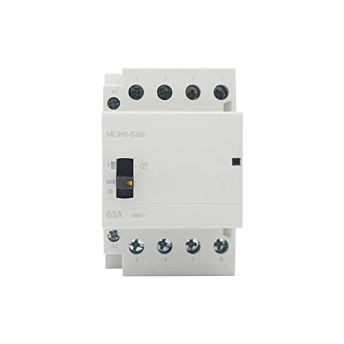 Contacteur modulaire ac domestique 63A MCH8-63M résout les surcharges de tableau