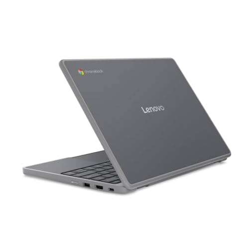 Image of Lenovo Chromebook 100e Gen 5 M89 83T60007US 11.6 inch Touchscreen Chromebook - HD - MediaTek - 4 GB - 64 GB Flash Memory - English (US) Keyboard - Luna Gray - MediaTek Kompanio 540 Chip - 1366 x 768 - Chr