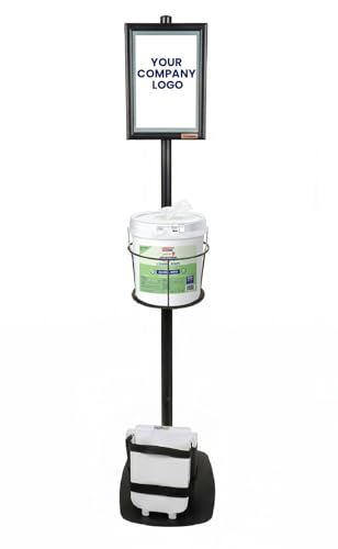 Heavy Duty Wipe Bucket Stand