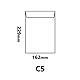 Tyvek Versandtasche C5 (229x162x3mm) haftklebend weiß 55g 100 Stück