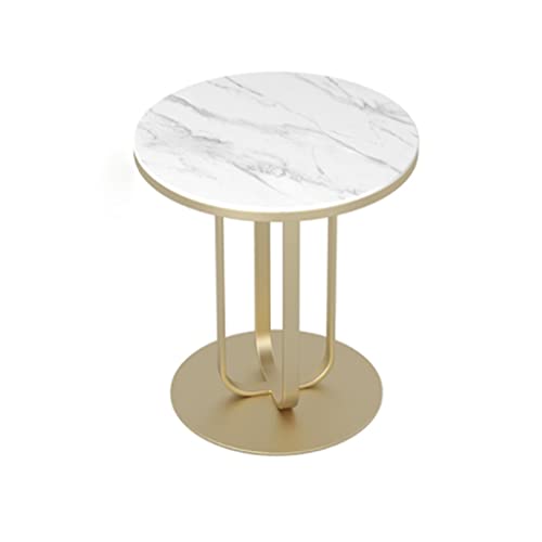 BTZHY Coffee Table Sofa Side Table Small Coffee Table Rock Slab Small Round Table Living Room Sideboard Small Household Coffee Table