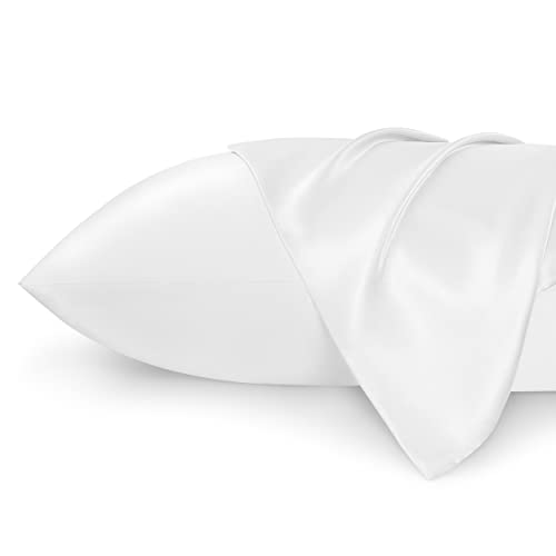 Bedsure Satin Pillowcase 2 Pack Similar to Silk Pillow Cases...