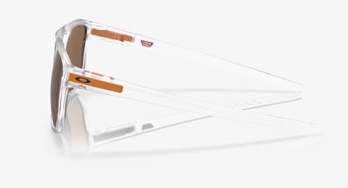 Oakley Latch Beta Sunglasses Matte Clear with Prizm Bronze Lens 54mm Introspect Collection4