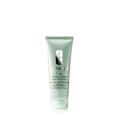 Clinique 7 Day Scrub Cream Rinse-Off Formula | Gesichtspeeling | Entfernt abgestorbene Hautzellen | Für glattere Haut | 100 ml – Ansicht 1