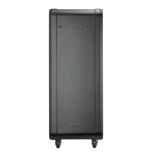 Image of SilverStone Technology ALTA T1 Premium Aluminum Unibody Super Tower Chassis with Dual PSU Support and Up to 3 x 420mm Radiators, SST-ALT1B