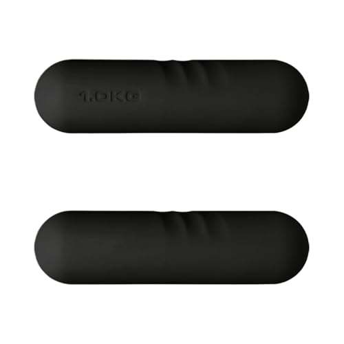 Mancuernas pequeñas para mujer – Par de mancuernas de mano de silicona para fitness, equipo multifuncional de fitness para el hogar, juego de pesas antideslizante para el hogar, gimnasio, fitness
