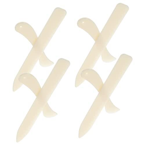 Housoutil Ergonomic Bone Folder for Paper Crafting 8-Piece Set Letter Opener Smooth Creaser for Books Cards Lightweight Durable