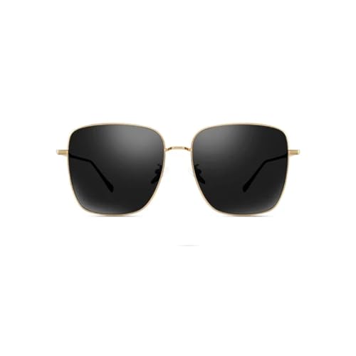 Lunettes de soleil vintage monture métal élégantes pour vos sorties en terrasse