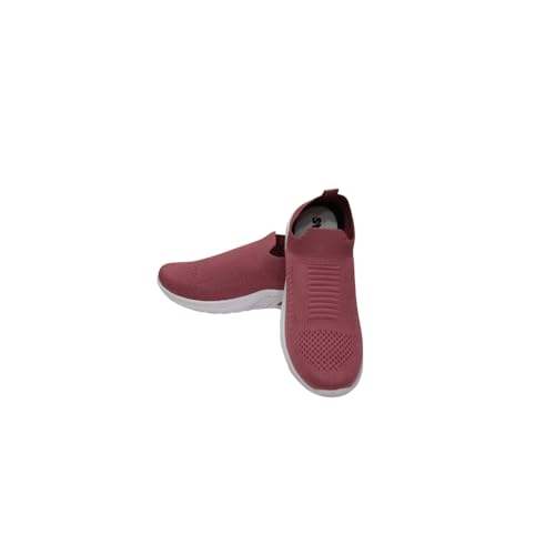 Image of Gurukrupa Enterprise | Sneaker Shoes | Stylish, Trendy, Comfortable & Lightweight | Casual Soft Modern Fashion Footwear | Sports & Walking Gym Running Shoes for Women & Girls-Pink