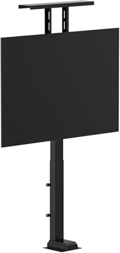 Support TV motorisé de plafond pour téléviseur de 42 à 70 pouces escamotable
