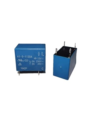 Relé 12VDC 5A A1-S-112DA elimina sobrecargas protegiendo placas de 4 pines 3