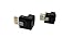 YCS basics 2 Pack HDMI Male to HDMI Female 90-Degree Angle Adapter UHD 8K