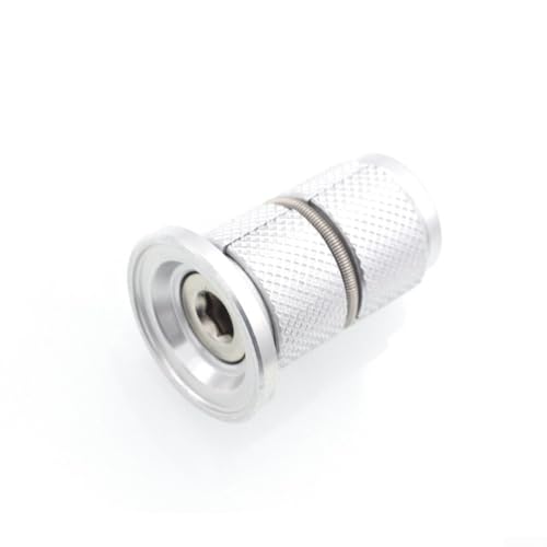 Expansor de horquilla de auriculares para horquillas delanteras de bicicleta compatible con aleación de aluminio de acero de 28 6 mm y fibra de carbono con llave de tornillo de aleación de aluminio